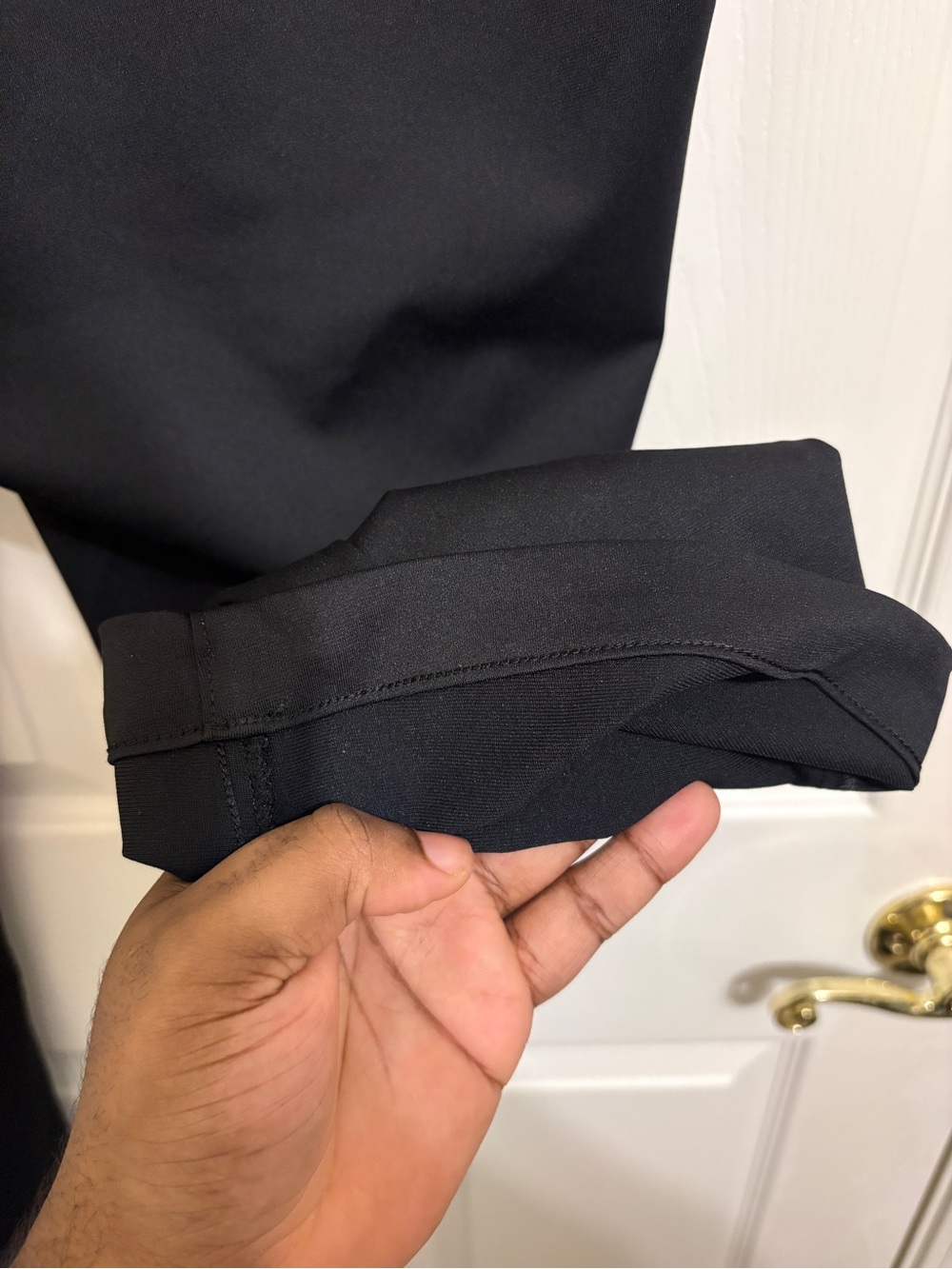 Lands' End Traditional Fit Golf Pants Black with Multiple Pockets Like New - Picture 7 of 16